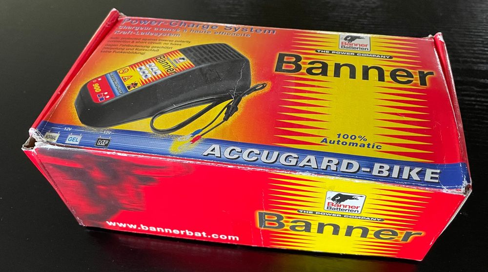 Batterieladegerät BANNER ACCUGard Bike Motorrad Ladegerät Kaufen auf