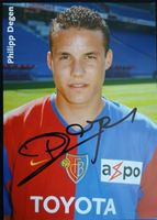 Original Autogrammkarte von Philipp Degen / FC Basel