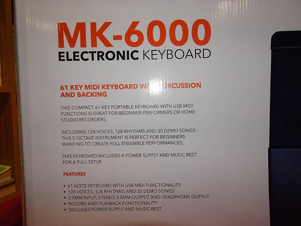 Musikinstrumente: KEYBOARD MK-60007 / Portable Keyboard – Gebraucht aus Buchs SG von Aominchric 1