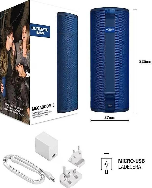 Casse acustiche: UE Megaboom 3 / Bluetooth Lautsprecher / 20 H – Usato da Muttenz venduto da weg_tp6d 4