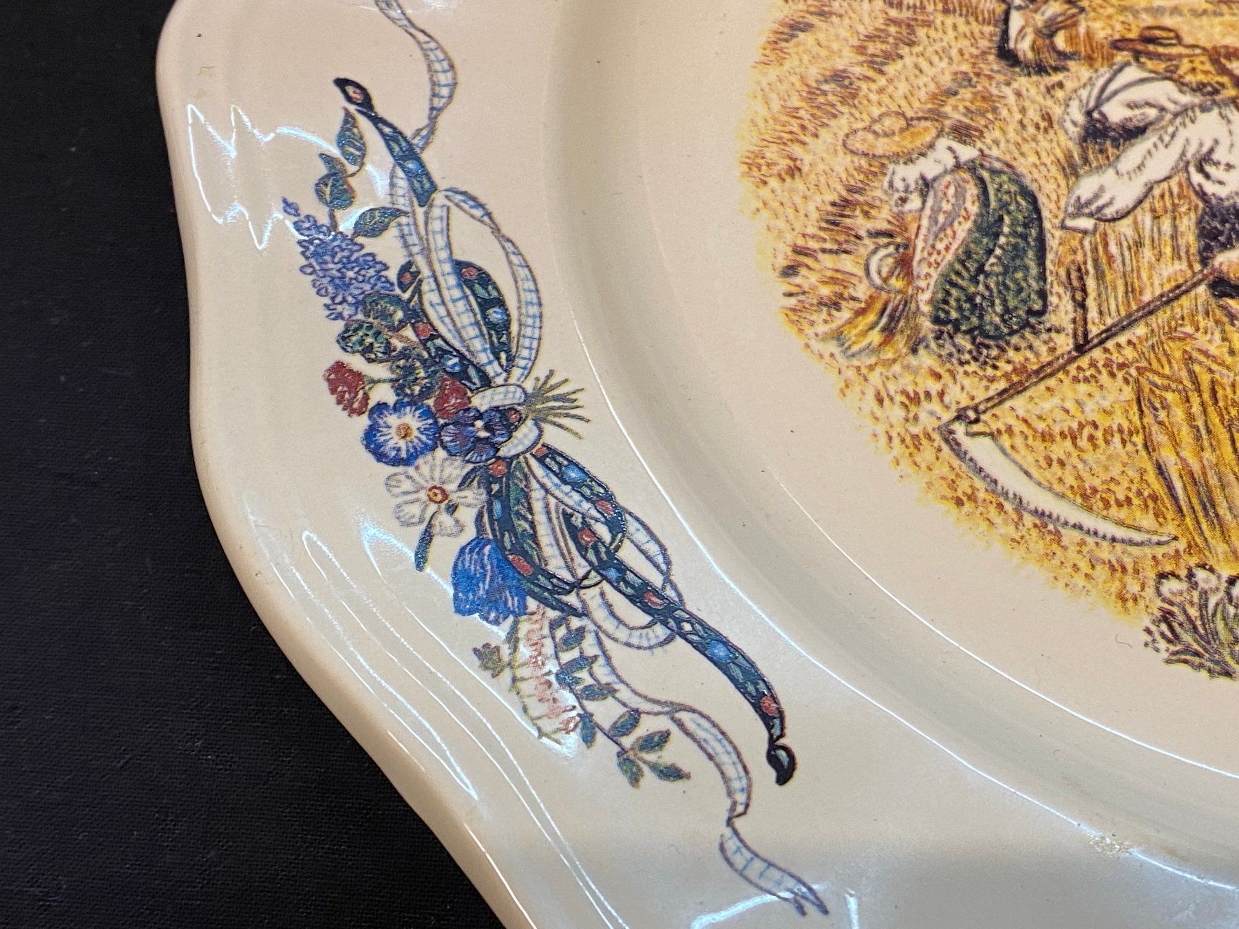Piatti: 4 Wunderschöne Belle Alsace Collection Teller, Handgemalt – Usato da Schaffhausen venduto da VintageCity 7
