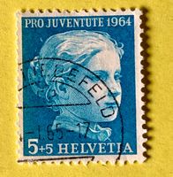 Nr.J 205 GESTEMPELT Mädchenbildnis 1964  