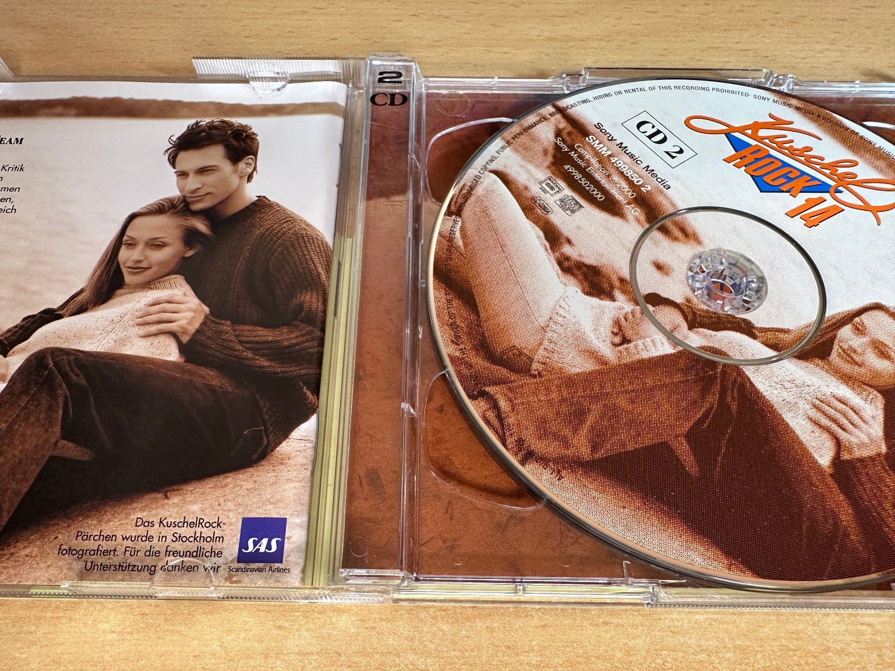 CD: Various – Kuschelrock 14 - 2 CD – Usato da Rikon im Tösstal venduto da Alpenmutz 2