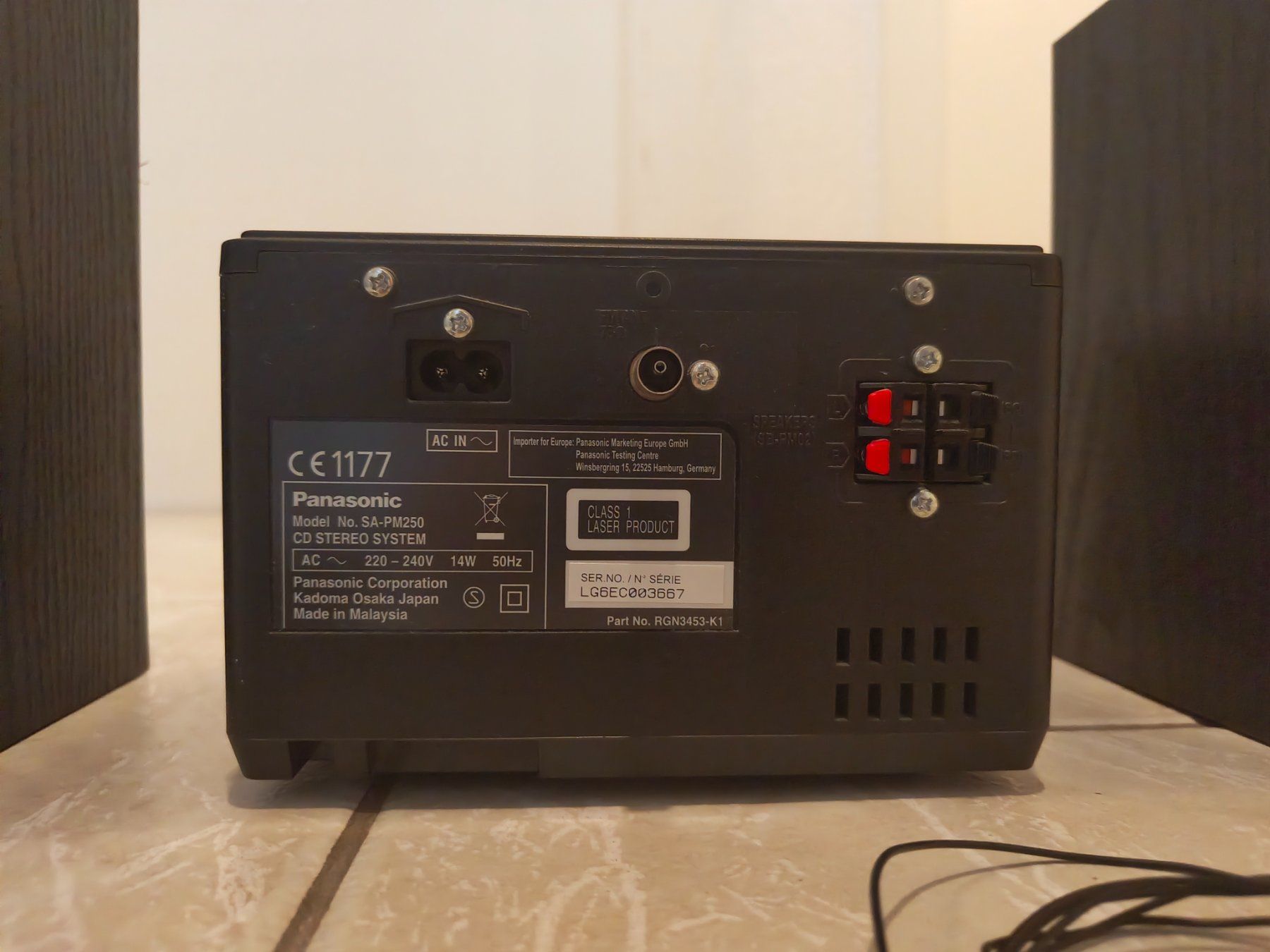Panasonic Lettore multimediale & Streamer: Panasonic SA-PM250 – Usato da Dättwil AG venduto da Zynq 2