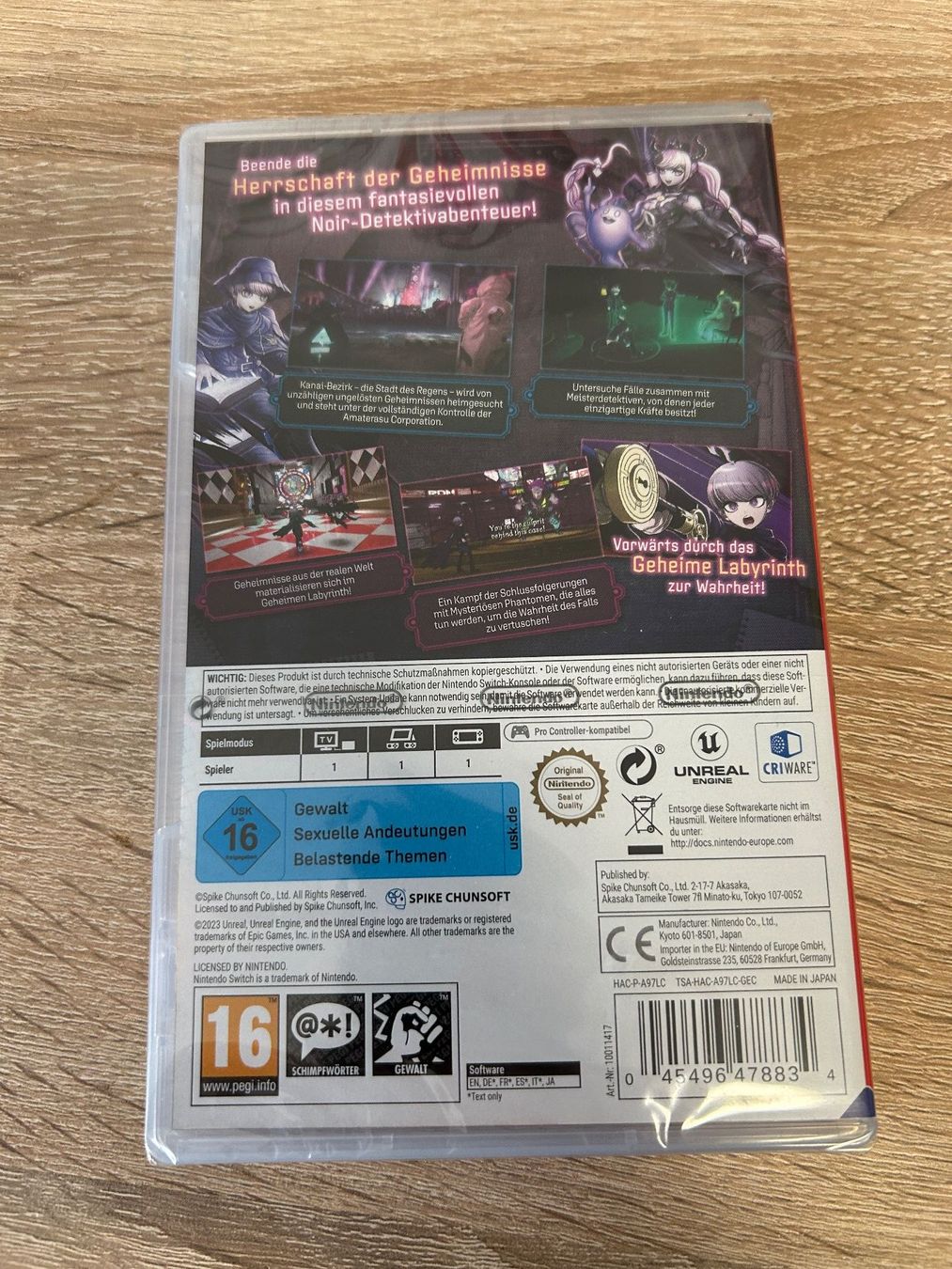 Nintendo Giochi: Master Detective Archives: Rain Code Nintendo Switch Neu – Nuovo e nell'imballaggio originale da Gasel venduto da doctor_doak 1