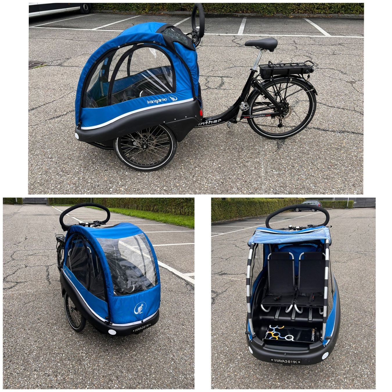 Winther Vélos: Top Winther Kangaroo Luxe E-Lastenrad – Nur 364km! – D'occasion à Dübendorf par bar_kl8q