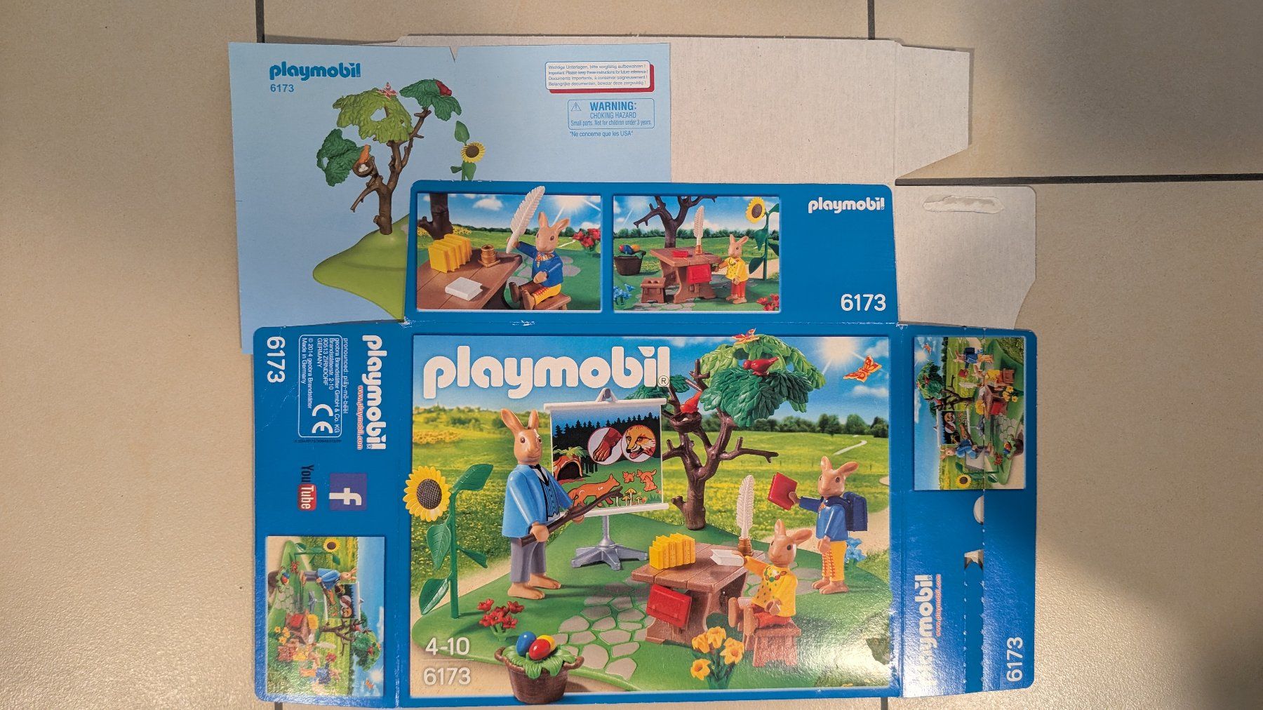 Playmobil Giocattoli: PLAYMOBIL  Osterhasenschule - 6173 – Usato da Dübendorf venduto da movana 2