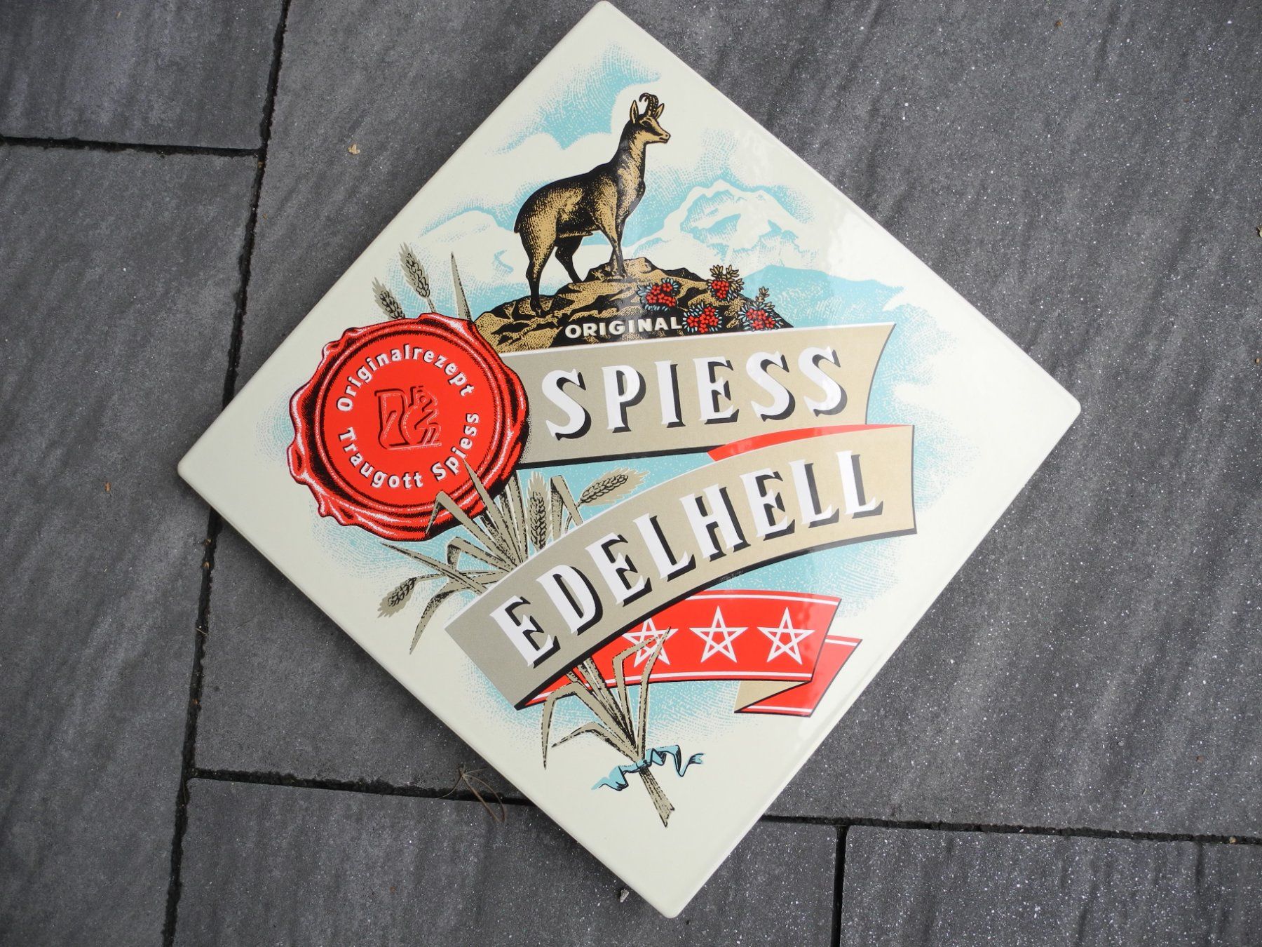 Eichhof Ecriteaux: ORIGINAL EMAILSCHILD SPIESS EDELHELL (EICHHOF) – D'occasion à Reinach AG par Huckleberrysix 5