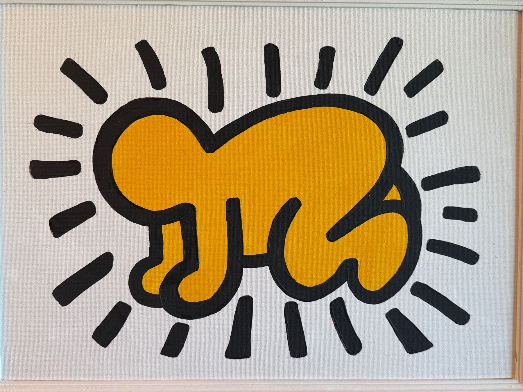 Dipinti: Keith Haring - "Radiant Baby" – Usato da Basel venduto da PAUL_ART 1