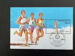 Belgien1988, Olympic Games Seoul gest.  (D650)