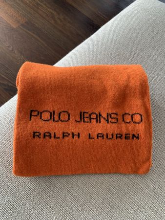 Ralph Lauren, scarf, 100% wool, size 26x160 cm