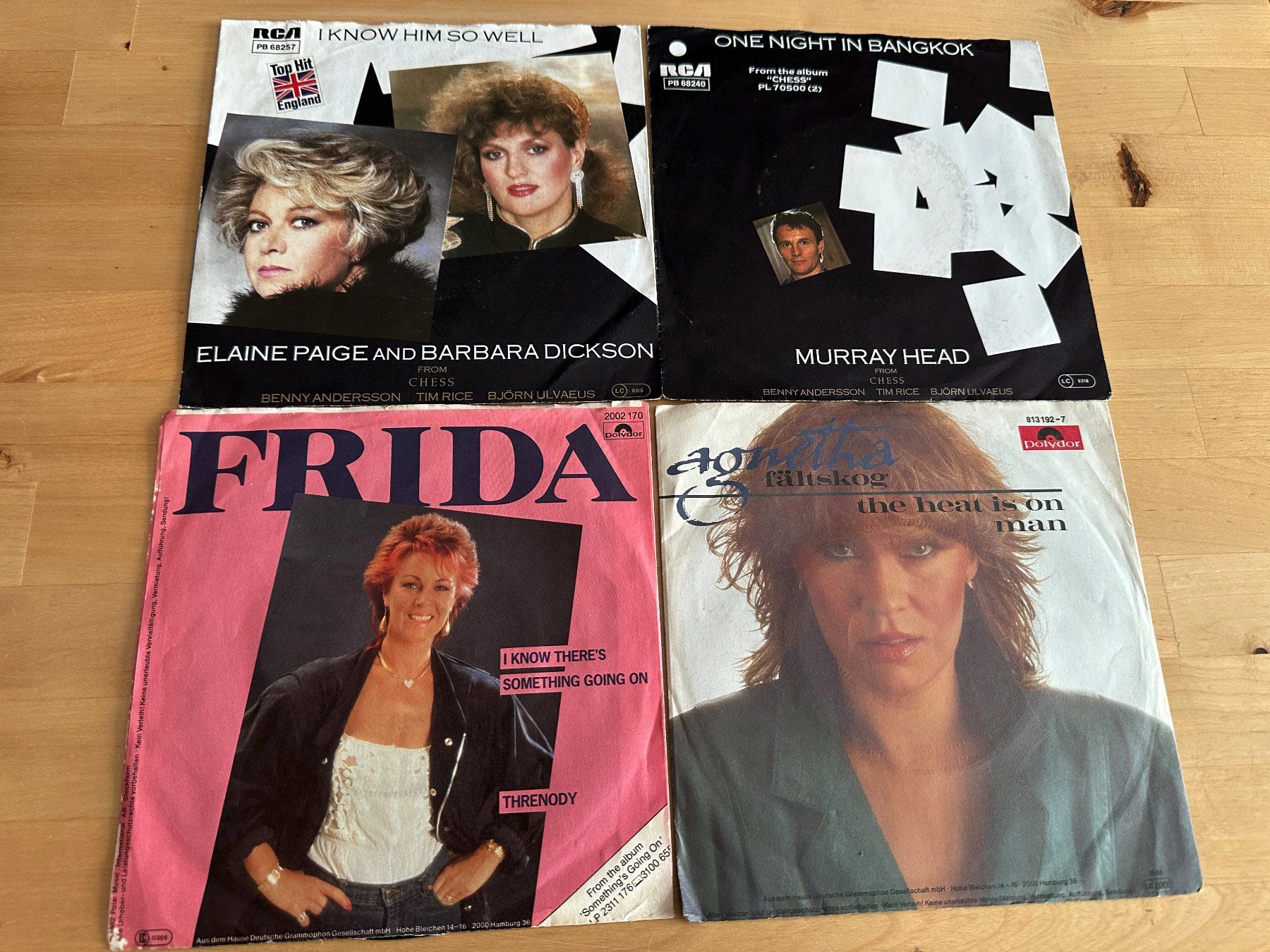 ABBA FRIDA AGNETHA CHESS rare Singles Kult Top Hit (Gebraucht) in Basel ...