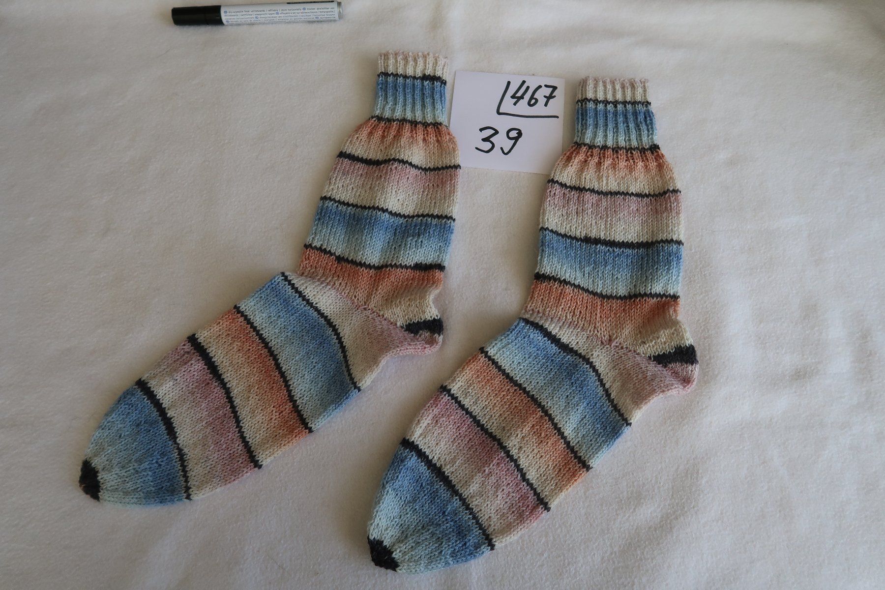 Calze: Handgestr.Wollsocken  Gr.39     (467-) – Nuovo e nell'imballaggio originale da neuenhof venduto da Caterchen