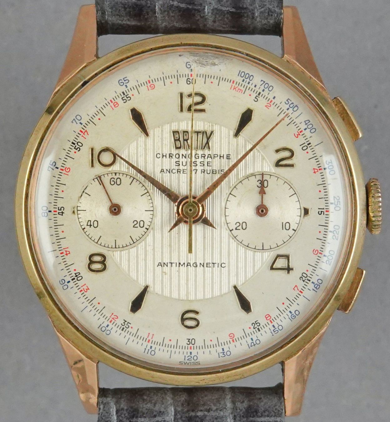 Orologi: BRITIX Chronograph 18k Gold – Usato da Meilen venduto da Anonymous3