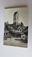 Gelterkinden - Kirche - Dorfplatz - belebt - um ca. 1950