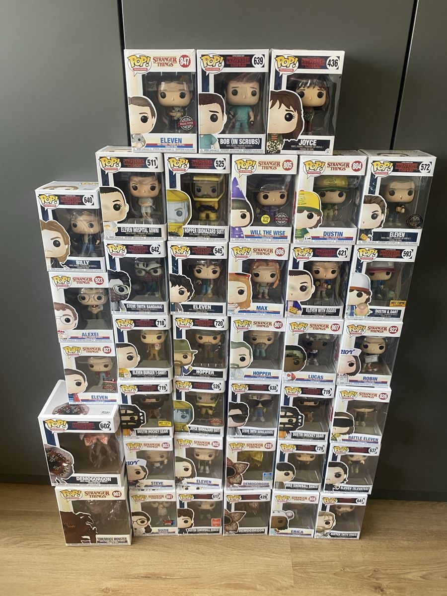 Funko Figurines: Funko POP! Stranger Things Sammlung | 38 Figuren – Neuf (Voir description) à Luzern par Mars31
