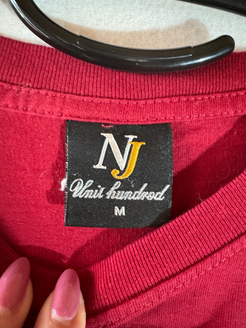 T-Shirts: Rotes Afrika T-Shirt Gr. M – Gebraucht aus Grosswangen von second_hand_dress 3