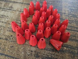 lego 3942c lot de 35 pièces Red Cone 2 x 2 x 2 - Open Stud