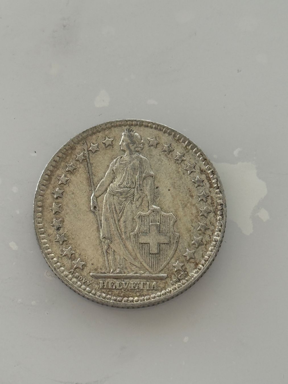 Alle Münzen: 2 Franken 1955  Rar – Gebraucht aus Wallisellen von SWISS_SILVER1 1
