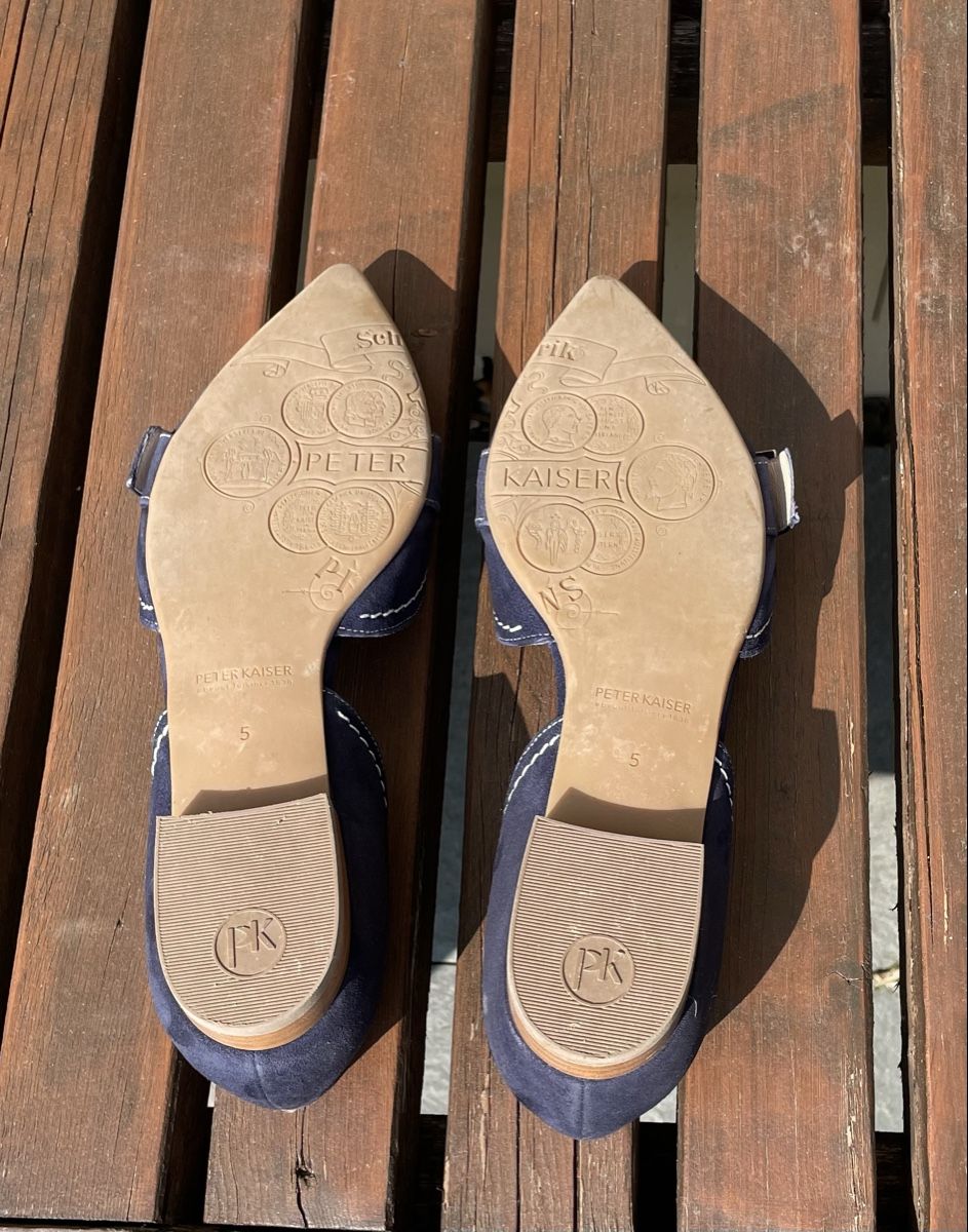 Kaiser Scarpe da donna: NEU: Peter Kaiser Slipper blau – Nuovo (secondo la descrizione) da Oberlunkhofen venduto da Krambo 6