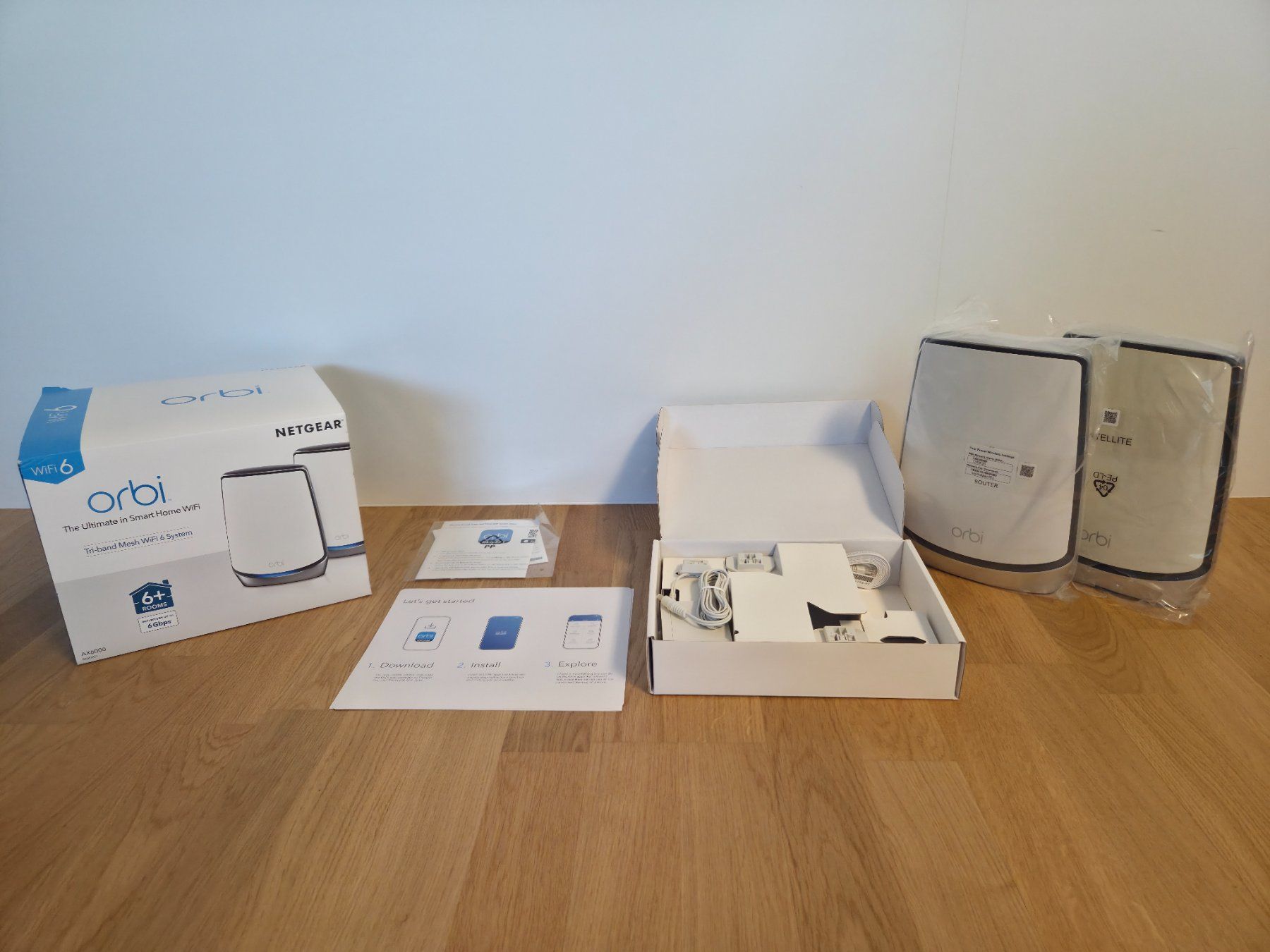 Netgear Modems & Router: NETGEAR ORBI WIFI 6 SYSTEM AX6000 RBK852 – Gebraucht aus Mühleberg von tot_5mfc