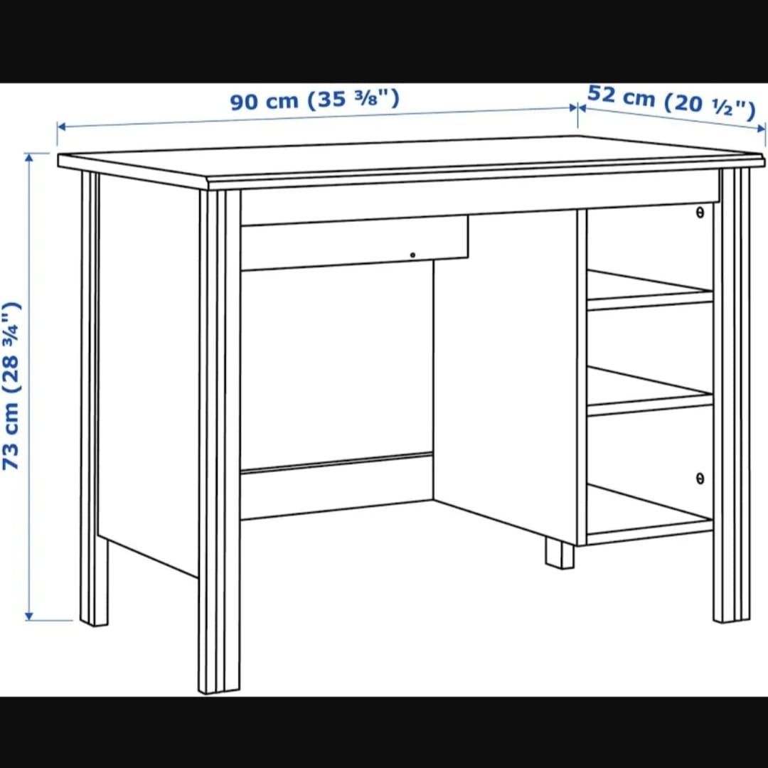 Scrivanie: Schreibtisch weiss 90x52x73cm – Usato da Ostermundigen venduto da RemoG03 2