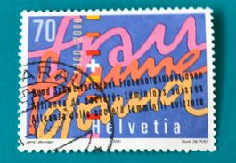 Nr.997 mit Stempel  100 jaarbBond Schweizer Frauenorganisati