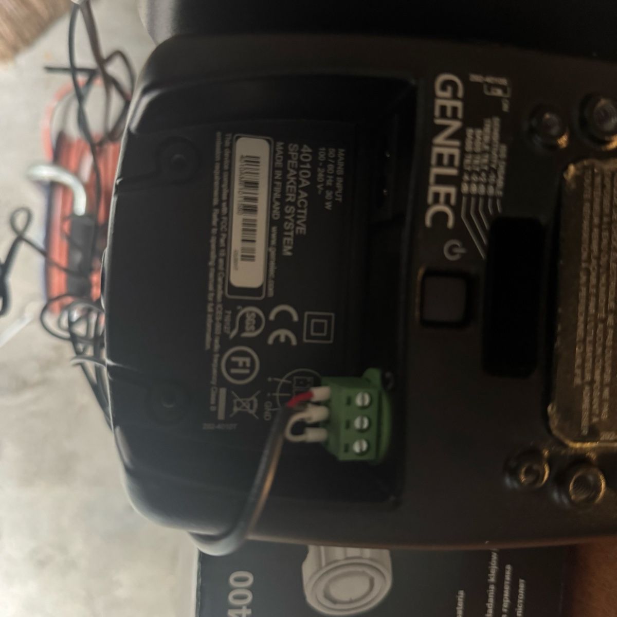 Casse acustiche: Genelec 4010A Active Loudspeaker System, 2er-Set, TOP Zustan – Usato da Luzern venduto da Deox26 2