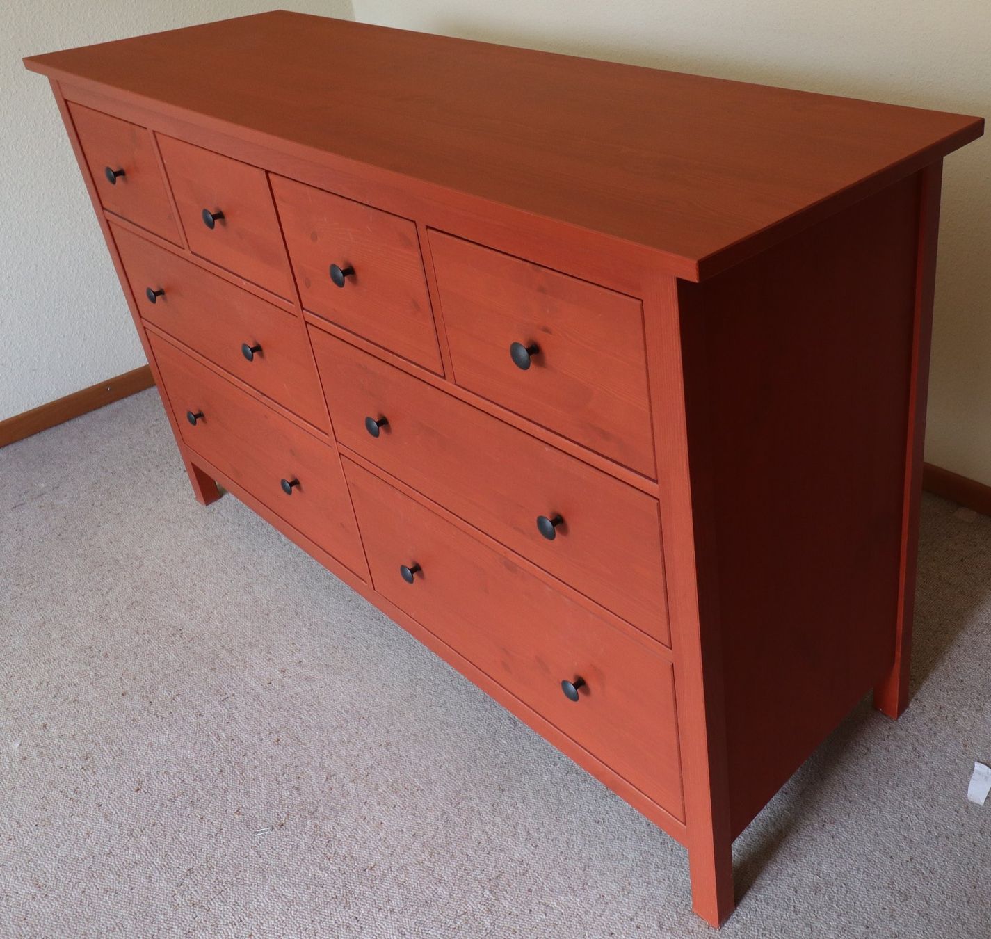 Cassettiere: Kommode - IKEA HEMNES mit 8 Schubladen Rostrot – Usato da Hagendorn venduto da and_f6dj 3