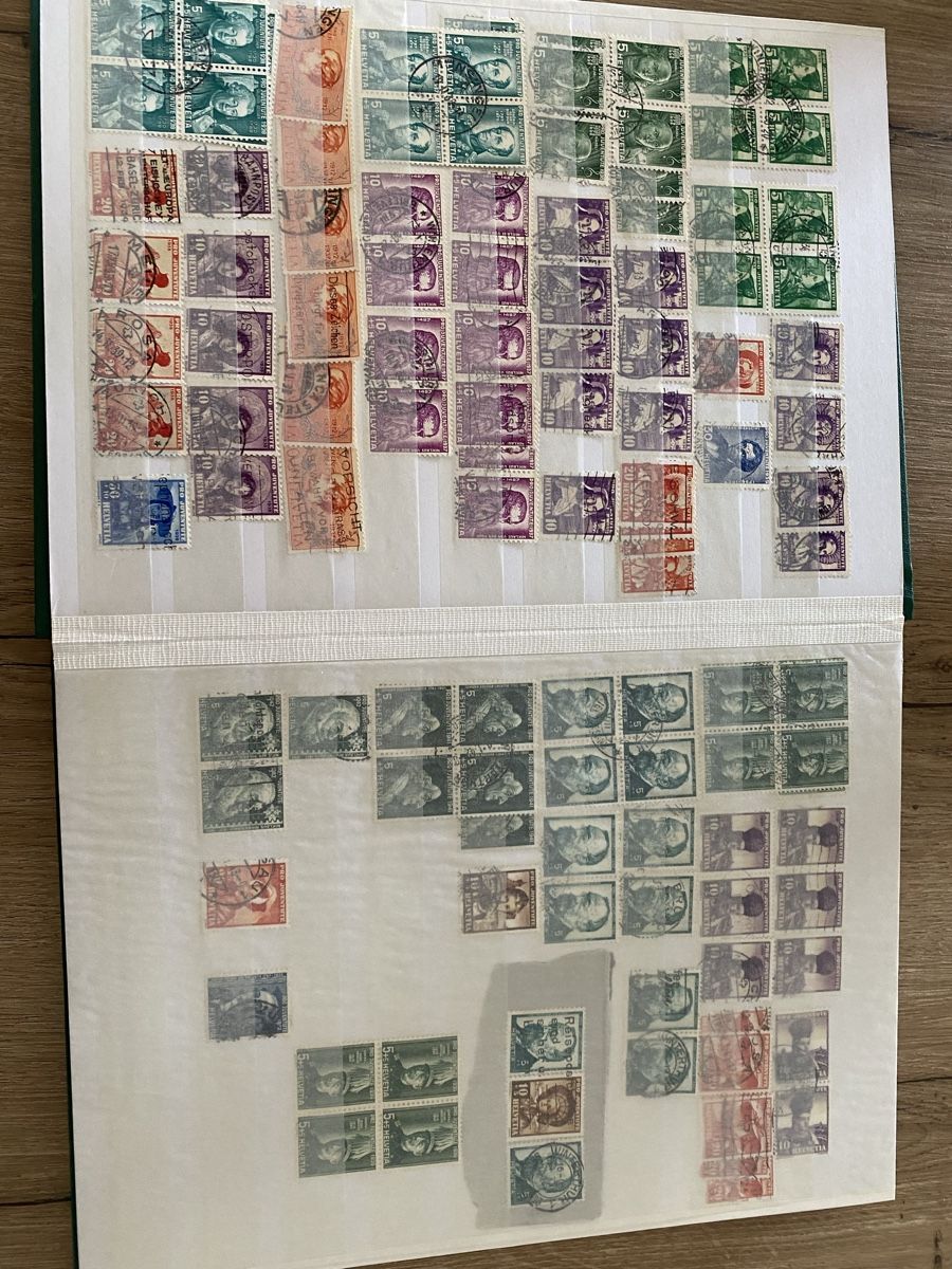Alben: Briefmarkenalbum teilweise mit Briefmarken – Gebraucht aus Olten von ale_nb2x 6