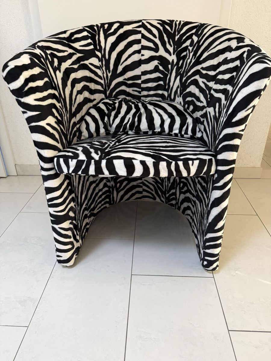 Sessel: Designer Zebra-Sessel  – Neu (gemäss Beschreibung) aus Münsingen von energystar15 1