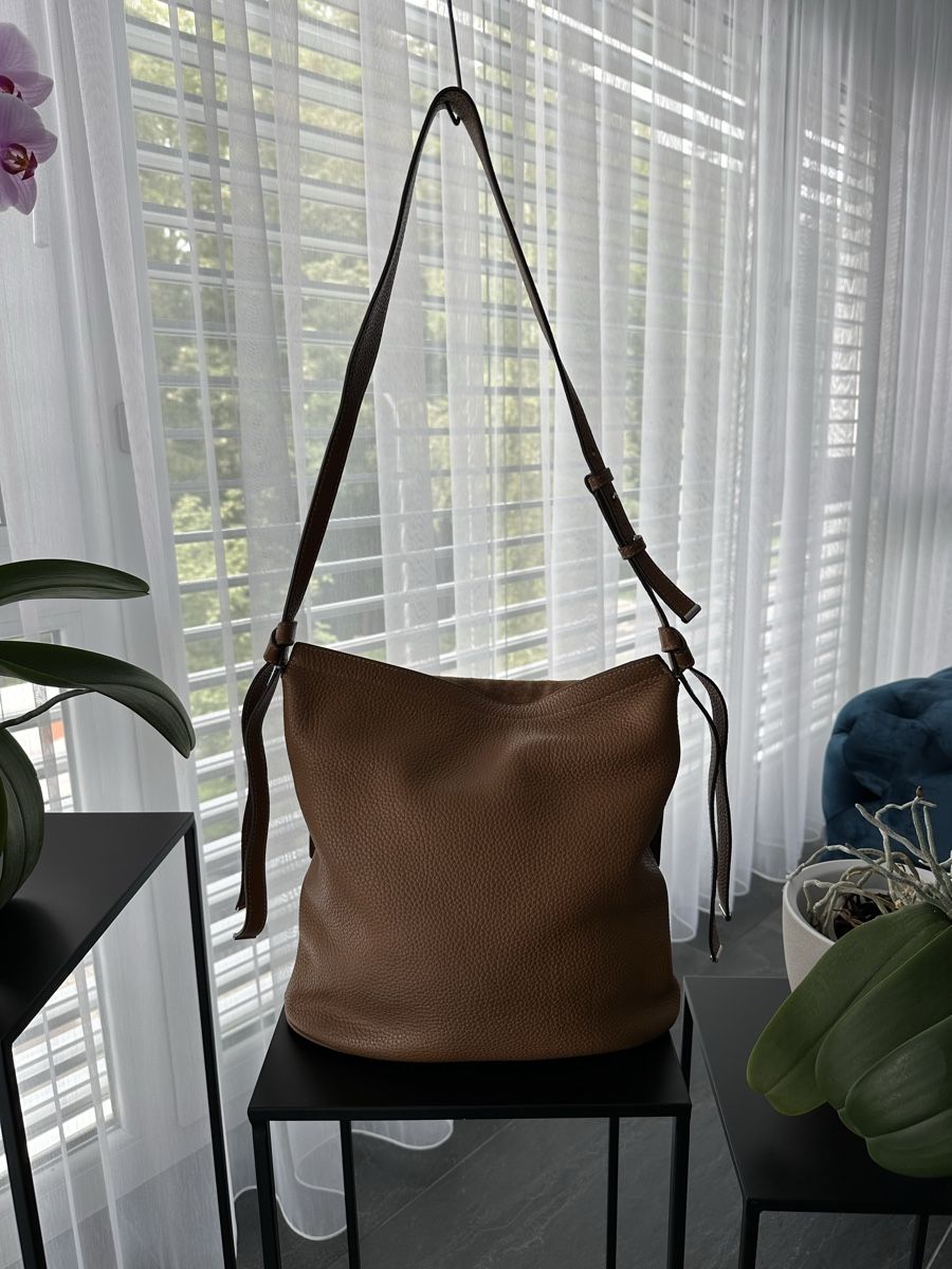 Michael Kors Borse da donna: Michael Kors Ledertasche braun Wildleder Beutel – Usato da Bronschhofen venduto da -BeeN- 5