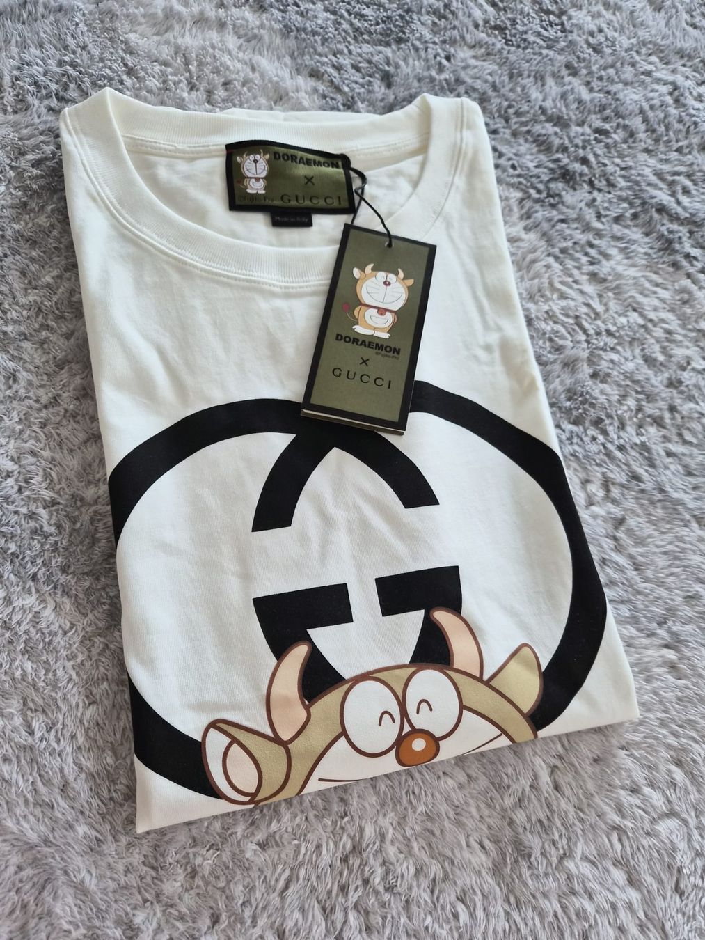 Gucci T-shirt: Gucci x Doraemon T-Shirt. Size Medium. – Nuovo e nell'imballaggio originale da Immensee venduto da jan_9rzs 4