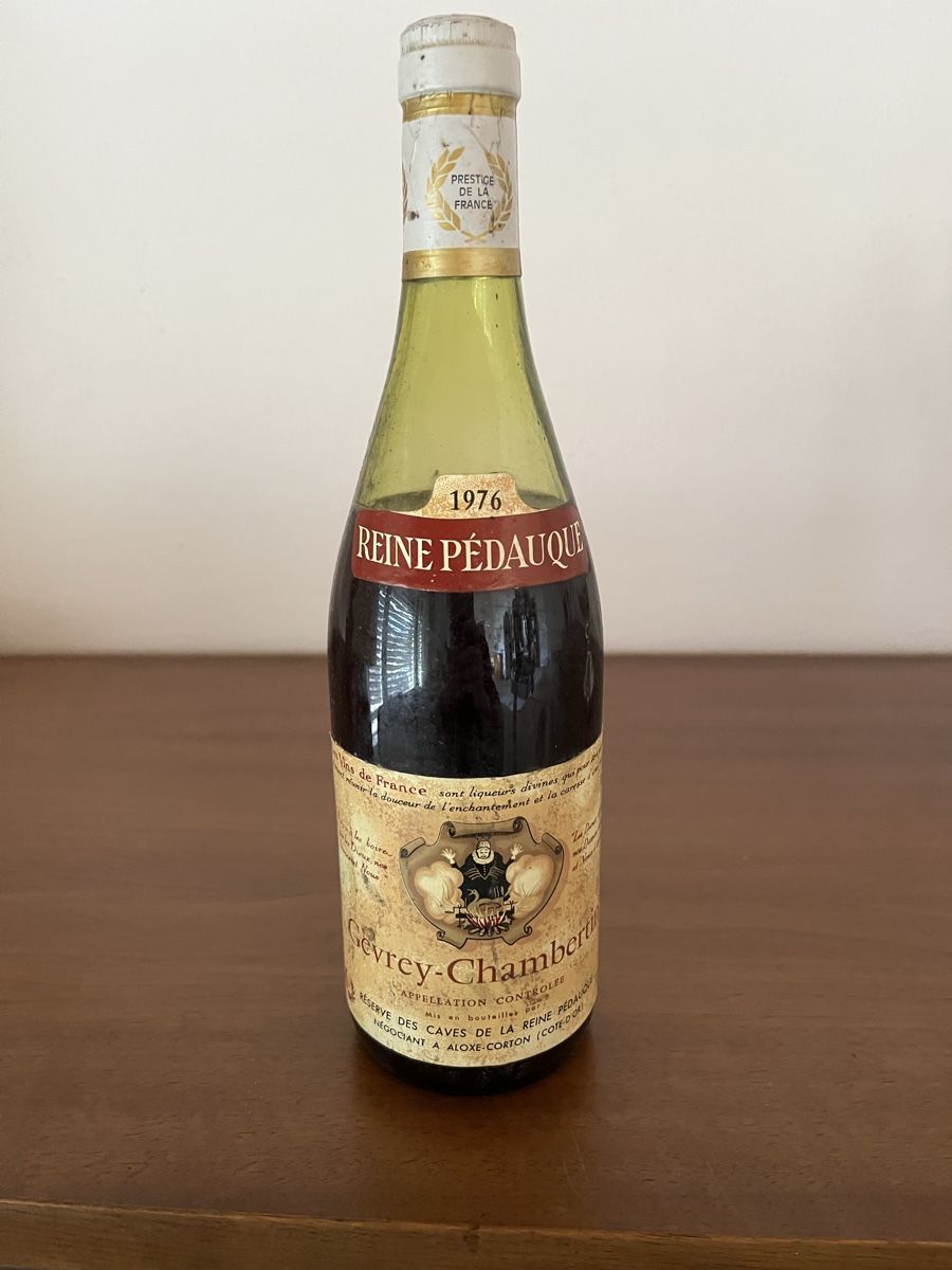Vino: CHEVREY- CHAMBERTIN 1976 Reine Pedauque – Usato da Kriens venduto da Helveticus38