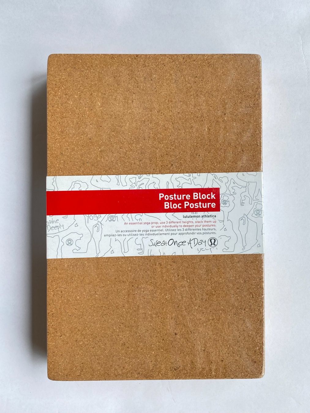 Lululemon Hometrainer: NEU - Lululemon Yoga Block aus Kork – Neu und originalverpackt aus Bern von lolapennt