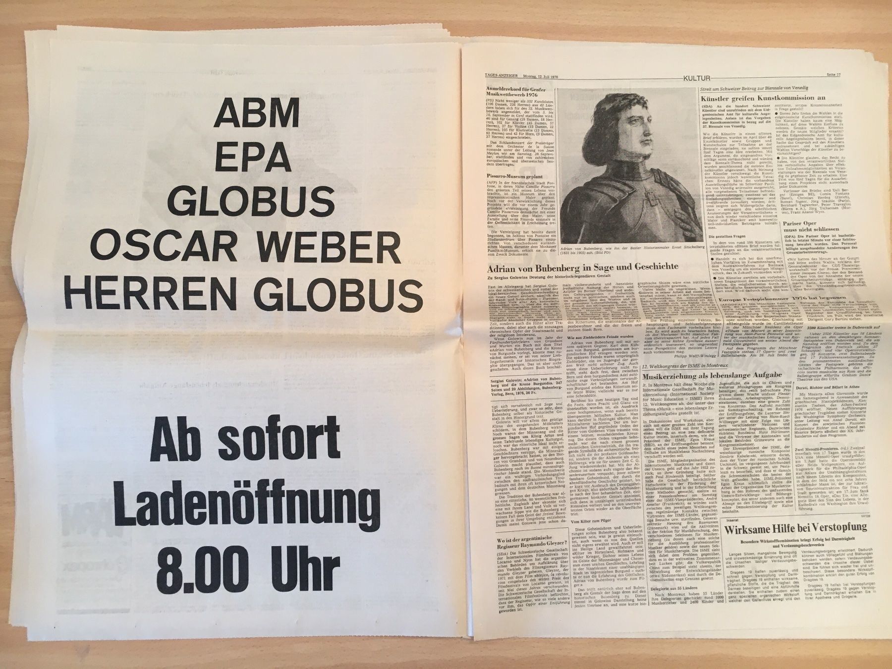 Zeitschriften & Magazine: Tagesanzeiger vom 12. Juli 1976 – Gebraucht aus Luzern von Jiggy_8898 5