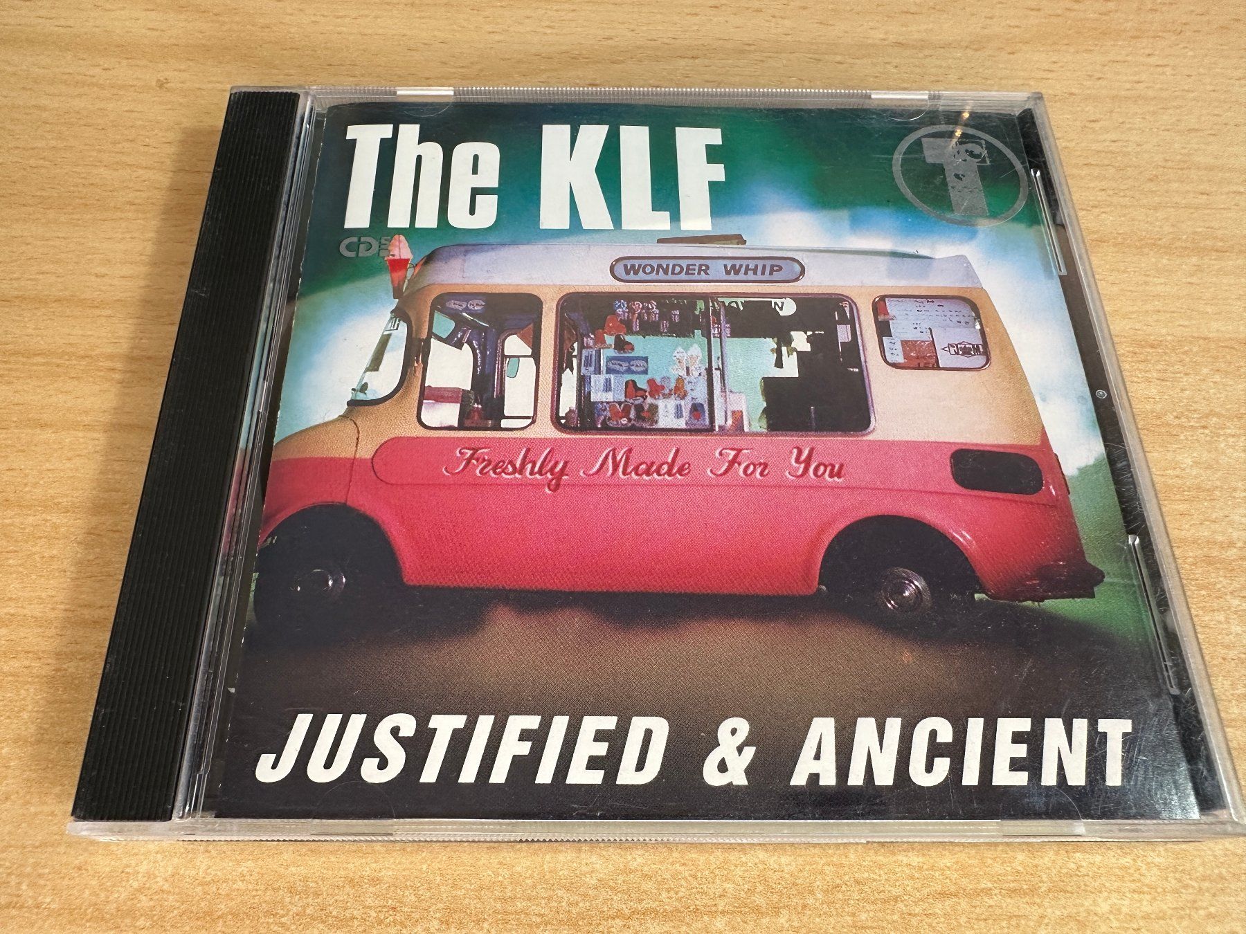 CDs: A2 The KLF – Justified & Ancient - Maxi Single CD – Gebraucht aus Rikon im Tösstal von Alpenmutz
