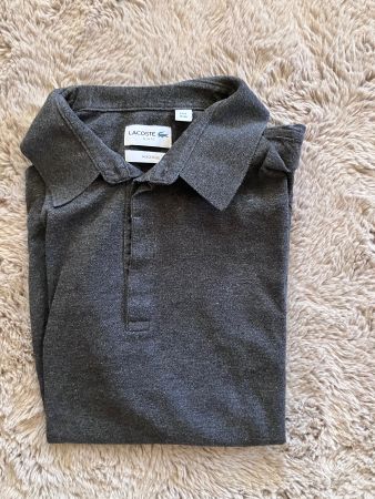 Polo à manches longues * LACOSTE * M * Comme neuf