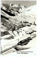 ANDERMATT gegen die Furka mit Furka-Oberalpbahn