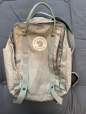 Fjällräven Tree Kånken Rucksack grau leicht gebraucht