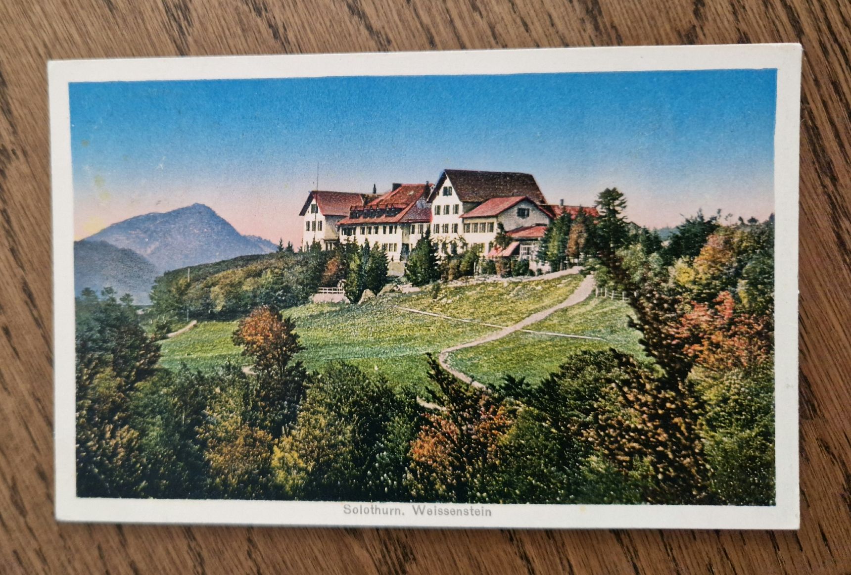Cartoline postali: Solothurn Weissenstein 1923m – Usato da Ebikon venduto da Donar50
