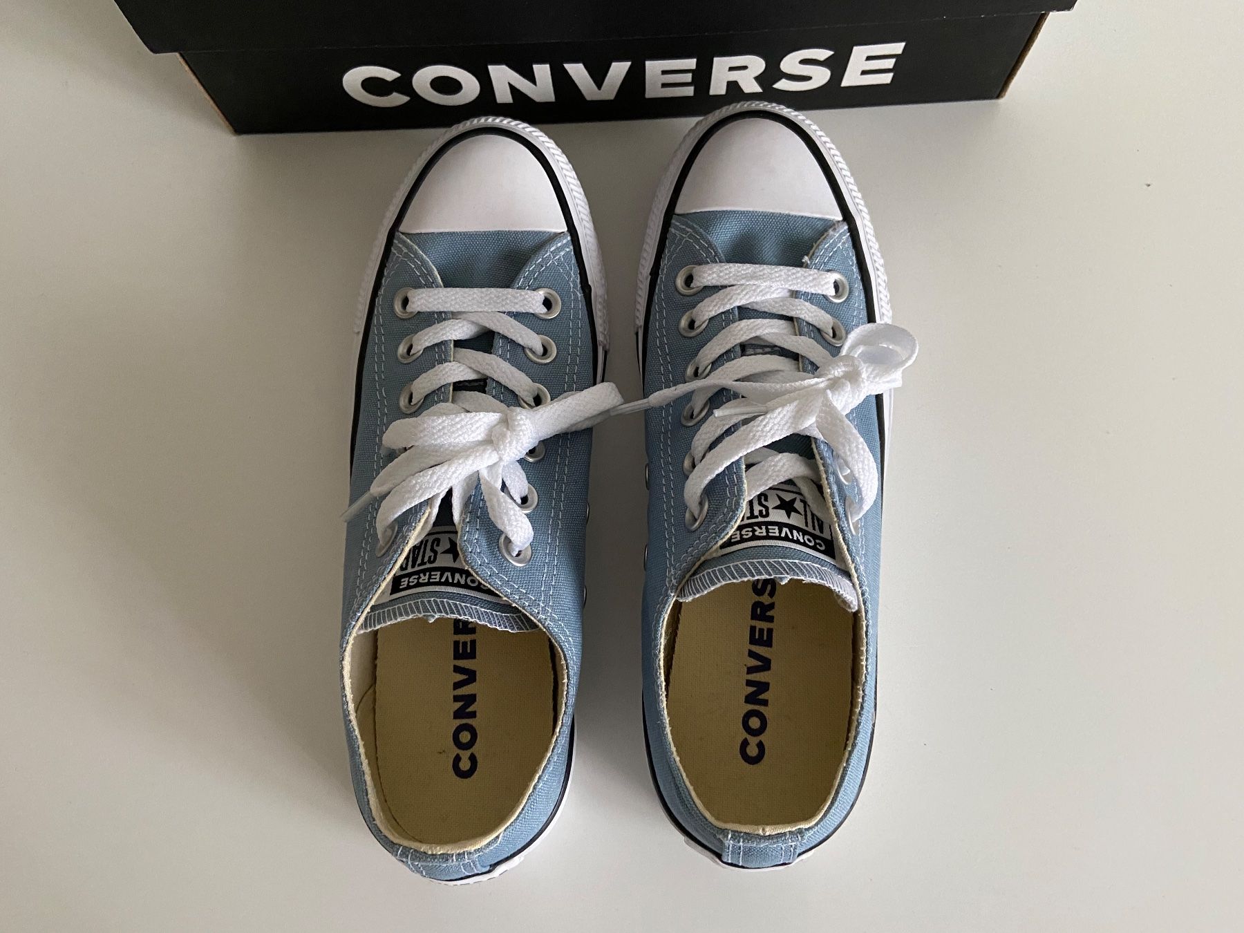 Converse Scarpe da donna: Neue Converse Hellblau - Grösse 37 – Nuovo e nell'imballaggio originale da Bern venduto da Javero 6