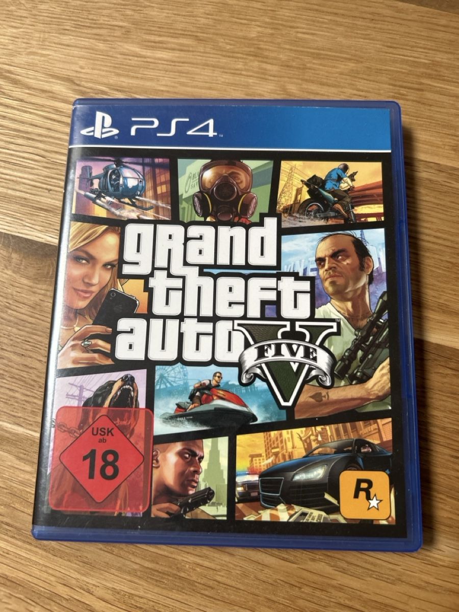 Spiele: Grand Theft Auto V PS4 Spiel  – Gebraucht aus Thayngen von M4attz