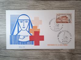 TR47 Enveloppe + Timbre Luxembourg 1963