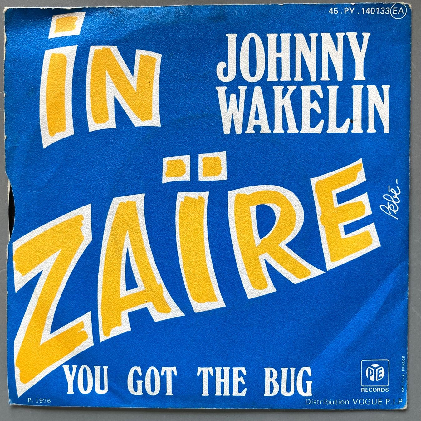 Schallplatten: JOHNNY WAKELIN - IN ZAIRE – Gebraucht aus Poliez-Pittet von Newtown-Records 1