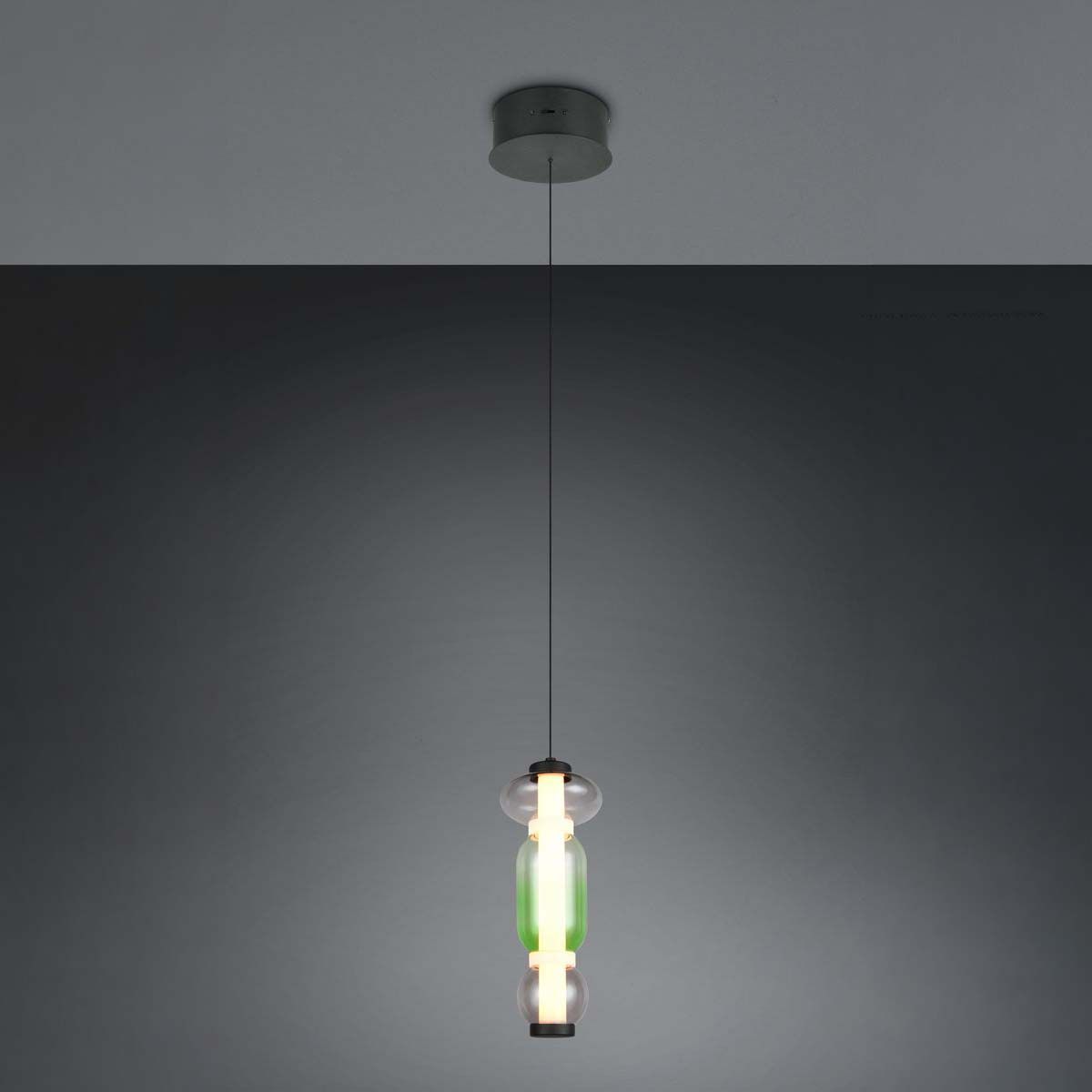 Lampadari & plafoniere: LED Pendelleuchte, Glas, CCT, 16 cm Ø – Nuovo (secondo la descrizione) da Kreuzlingen venduto da Smart-Light