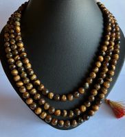 SALE KETTE EDELSTEINKETTE STEINKETTE TIGERAUGE 878 Cts