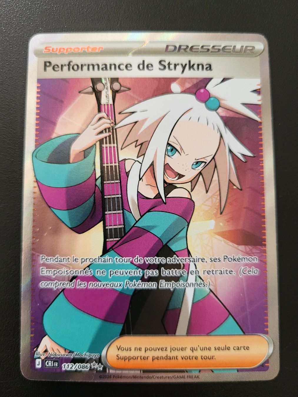 Pokémon Carte collezionabili: Performance de Strykna Chaos ascendant FR – Nuovo (secondo la descrizione) da St-Sulpice VD venduto da cel_ysf7