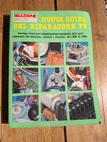 Libro riparatore TV vintage, anni 1960-1980.