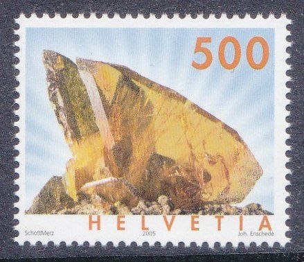 Tutti i francobolli: 2005  Nr.1160 John Enschedé  5Fr. 2 Auflage ** Postfrisch ** – Nuovo (secondo la descrizione) da Adliswil venduto da Aenti